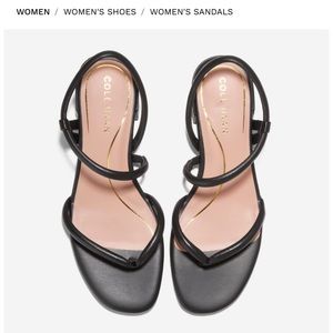 Cole Hann Leather Cali sandal